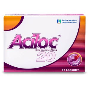 Aciloc 20 Mg Capsule 14 Cap