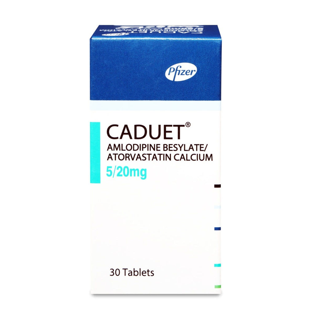 Caduet 5Mg/20Mg 30 Tablet