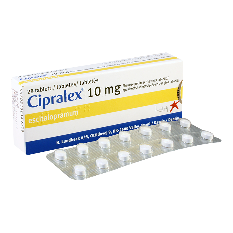 Cipralex 10mg 28 Tablets