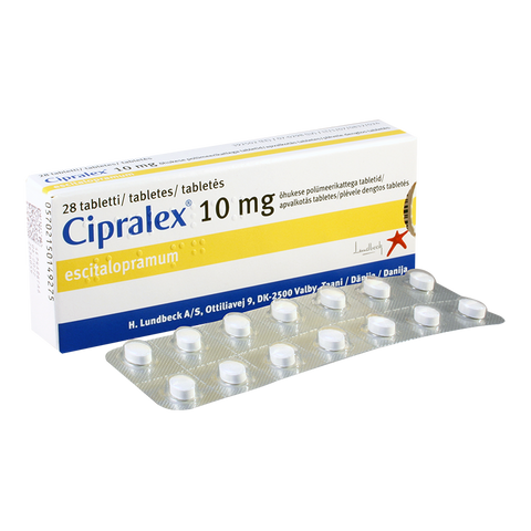 Cipralex 10mg 28 Tablets