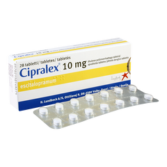 Cipralex 10mg 28 Tablets