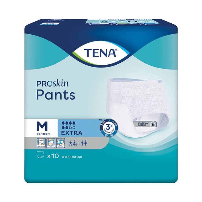 Tena Pants Extra M 10Pcs