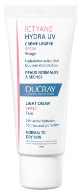 Ictyane Hydra Uv Light Cream Spf30 Face - 40Ml