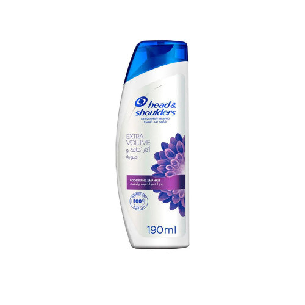 Head & Shoulders Extra Volume Shampoo 190ml