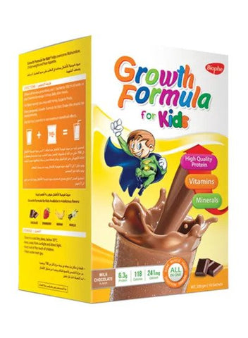 Growth Formula Kids 10 Sachets Chocolate