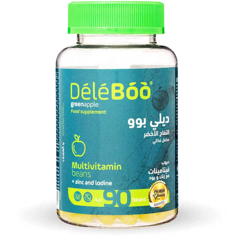 Green Apple Chewable Tab +4 Years 90 Pcs Deleboo