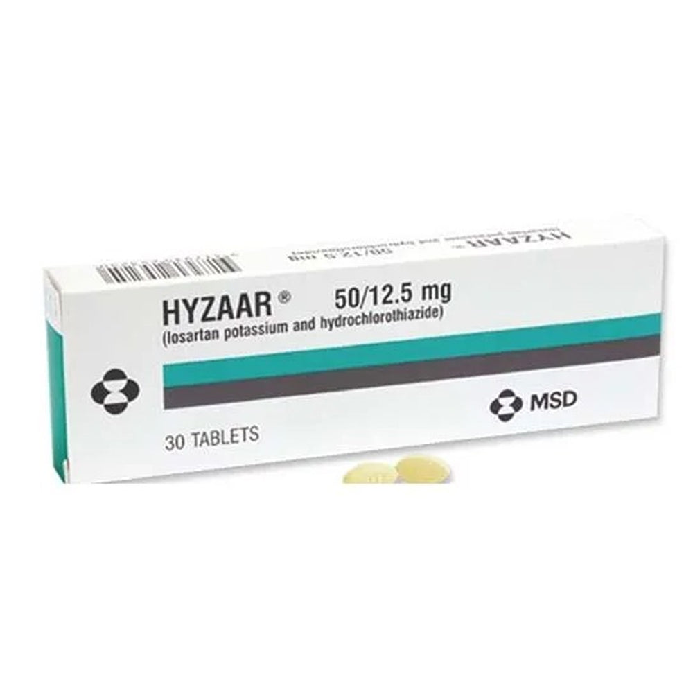 Hyzaar 50 / 12.5Mg - 28 Tablets