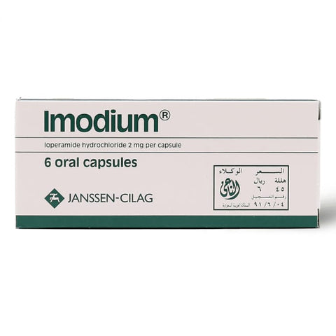 Imodium 2 Mg 6 Capsules