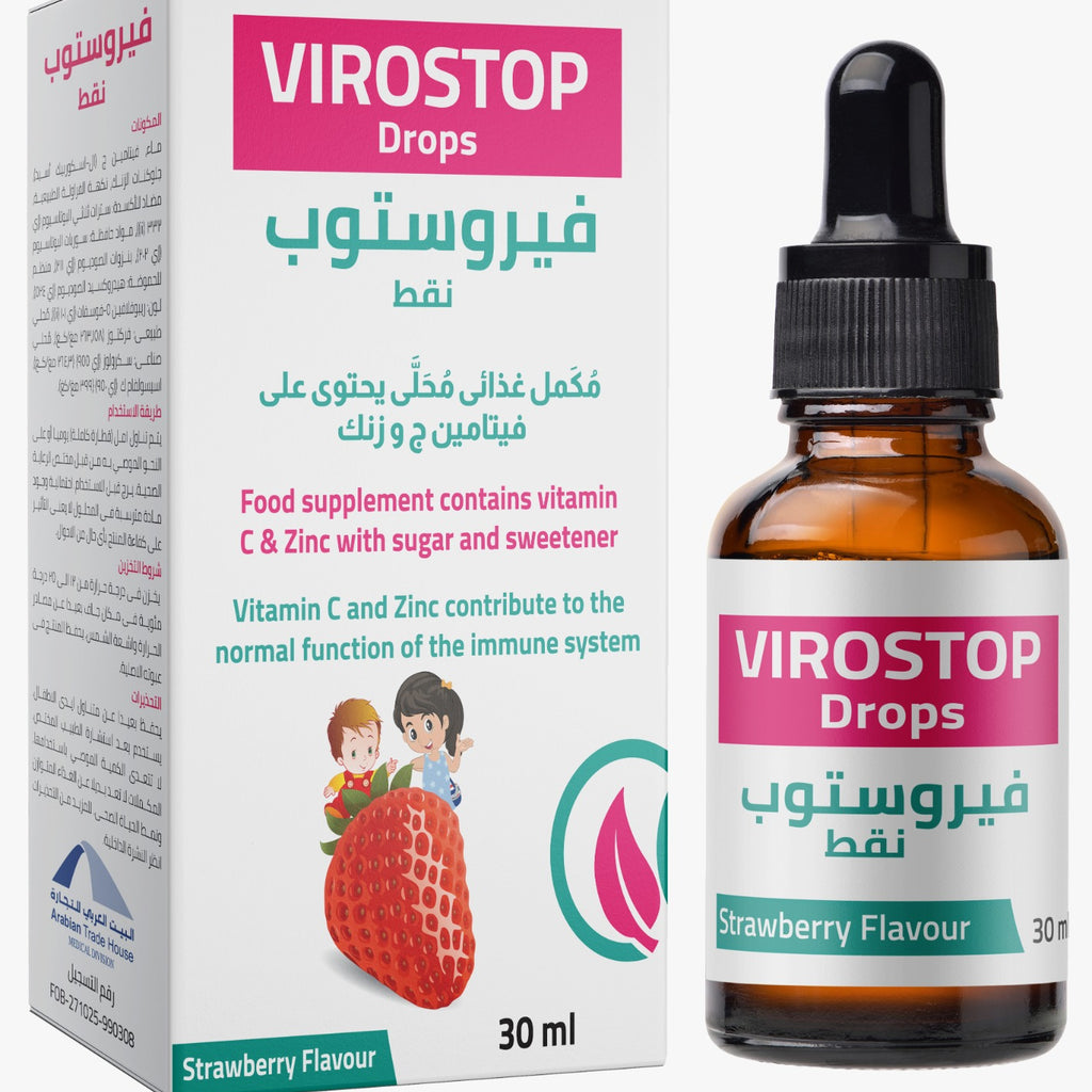 Virostop Drops for Kids - Food Supplement - 30ml