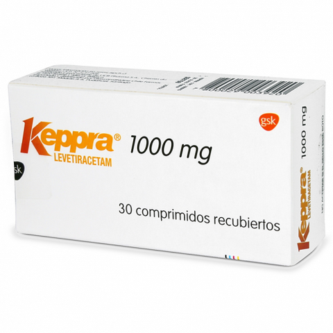 Keppra 1000mg - 30 Tablets