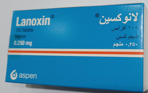 Lanoxin 0.25 Mg - 100 Tablets