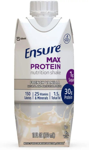 Ensure Max Protein French Vanilla Flavor 18*330 Ml