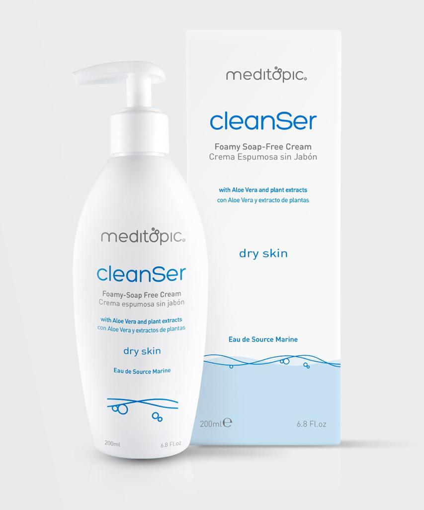 MEDITOPIC DRY SKIN FOAM CLEANSER  200 ml