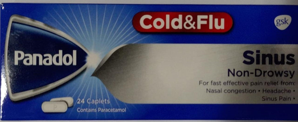 Panadol Cold And Flu Sinus 24 Cap