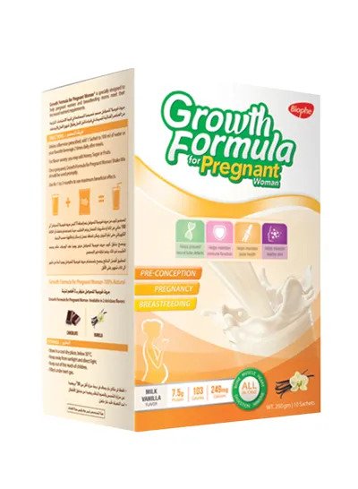 Growth Formula Kids 10 Sachets Vanilla