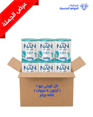 نان اوبتى برو 1 ( كرتون 6 عبوات ) 400 جرام