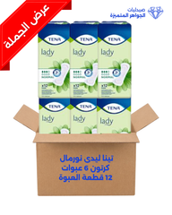 tena lady normal BOX 6 PACK X 12pcs