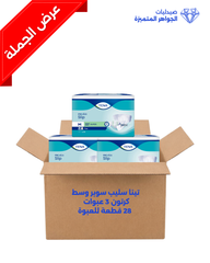 تينا سليب سوبر وسط كرتون 3 عبوات  28قطعة للعبوة