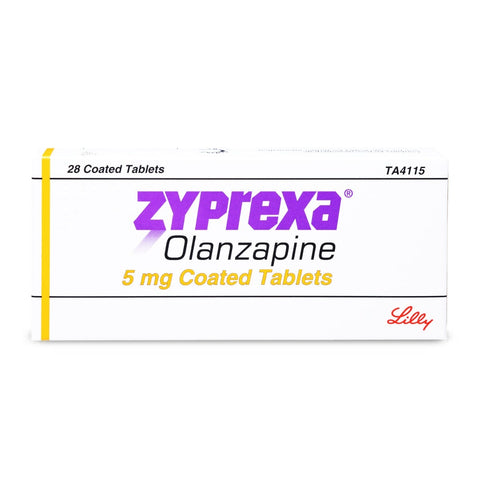 Zyprexa 5mg - 28 Tablets