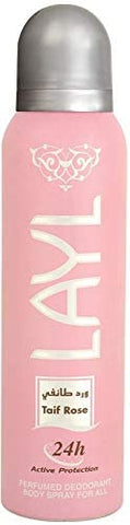 Taif Rose Body Spray 150Ml Layl