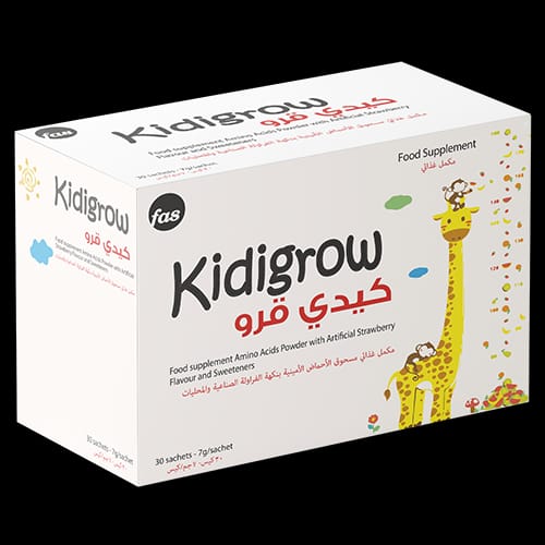 Kidi Grow to support growth and height 30 sachets