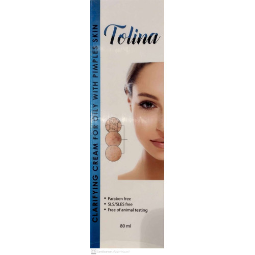 Tolina Clarifying Acne Cream 80ml