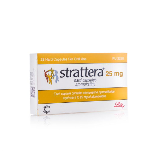 ستراتيرا ( اتوموكستين ) 25 ملجم لعلاج فرط الحركه 28 قرص