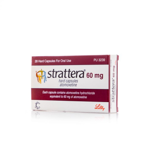 ستراتيرا ( اتوموكستين ) 60 ملجم  لعلاج فرط الحركه 28 قرص 