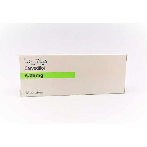 dilatrend tablets 6.25 mg