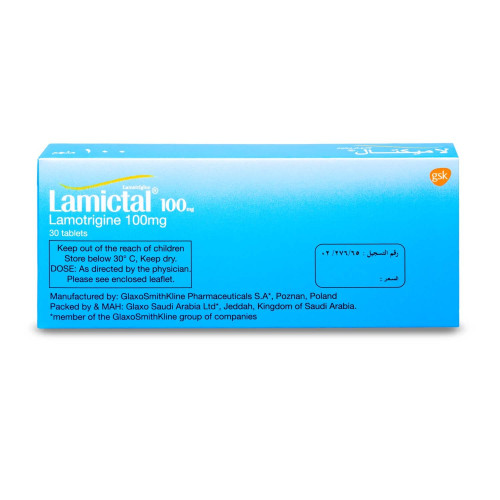 Lamictal 100 mg - 30 Tablets