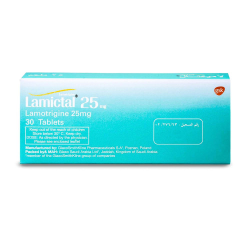 Lamictal 25 mg - 30 Tablets