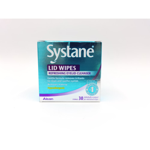 SYSTAN LID WIPES EYELID CLEANSER
