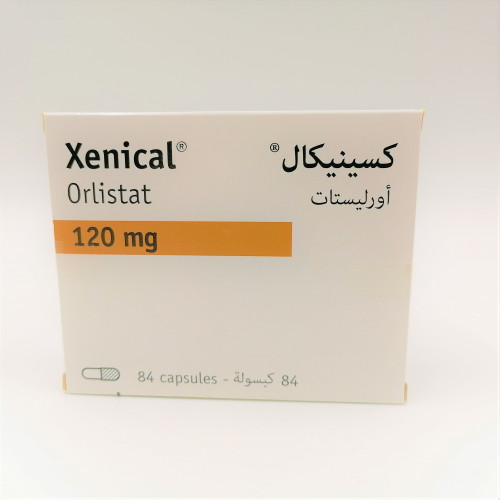 XENICAL 120 MG ORLISTAT 84 CAPSULES