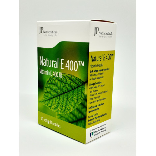  فيتامين E 400 لعلامات الشيخوخة - 30 كبسولة