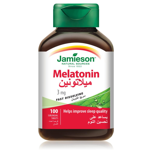 Jamieson Melatonin 3 MG Sublingual Tabs