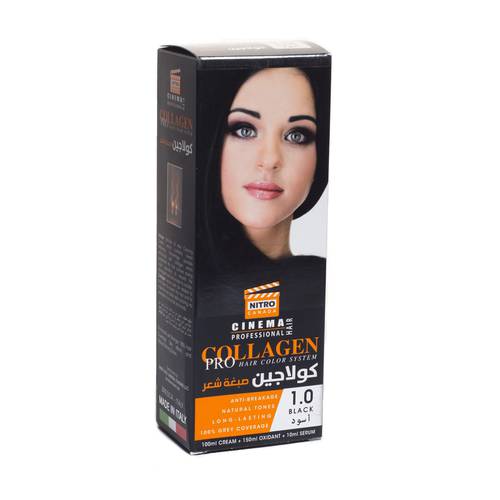 Collagen Pro Hair Color Dye 1.0 - Black