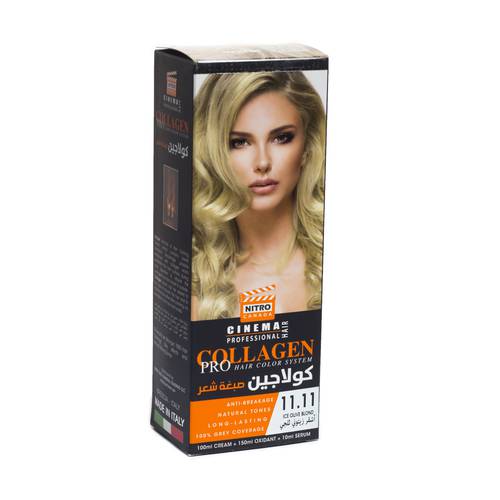 Collagen Pro Hair Color 11.11 - Snow Olive Blond