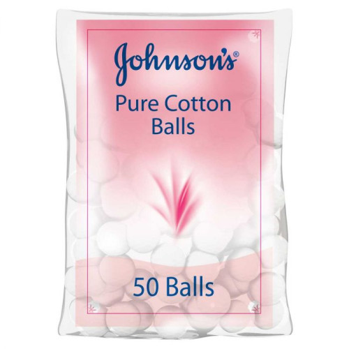 Johnson’S Baby Pure Cotton Balls 50 Balls