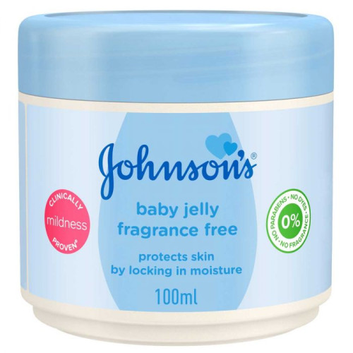 Johnson Vaseline For Kids Fragrance Free - 100 Ml