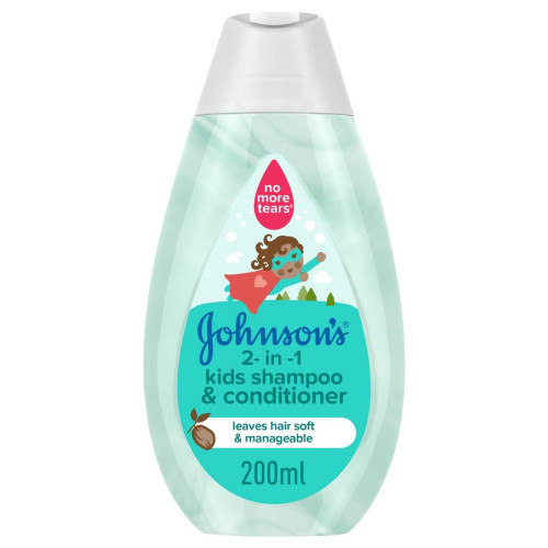 Johnson's Baby Shampoo and Conditioner 2 in 1 - 200 ml