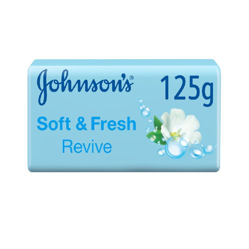 جونسون صابون استحمام ناعم ومنعش وحيوي - 125 جم