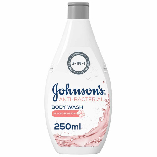 جونسون سائل استحمام مضاد للبكتيريا بزهرة اللوز - 250 مل