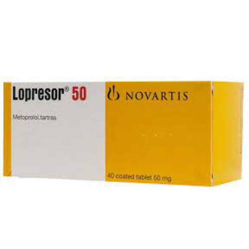 لوبريسور أقراص لعلاج ضغط الدم المرتفع، 50 جم - 40 قرص