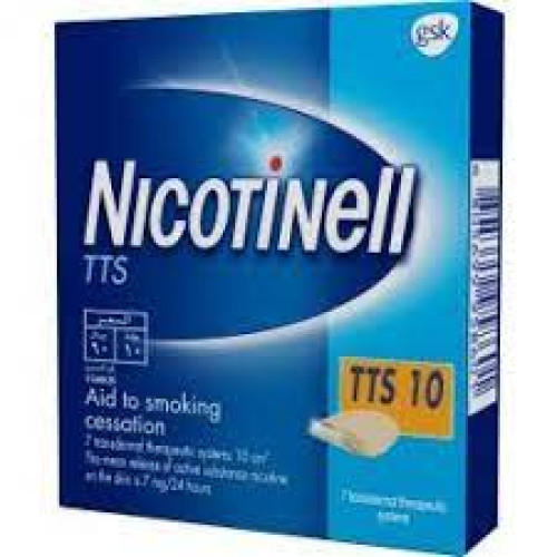 نيكوتينيل تي تي اس 10 - 7 لصقات
