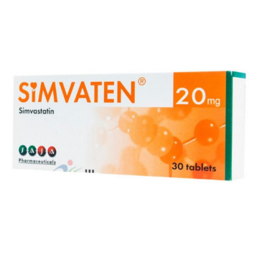 simvatin 20 mg Tablet 30pcs 