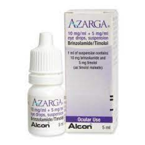 أزارجا قطرة لعلاج ارتفاع ضغط العين - 10 مجم + 5 مجم /5 مل