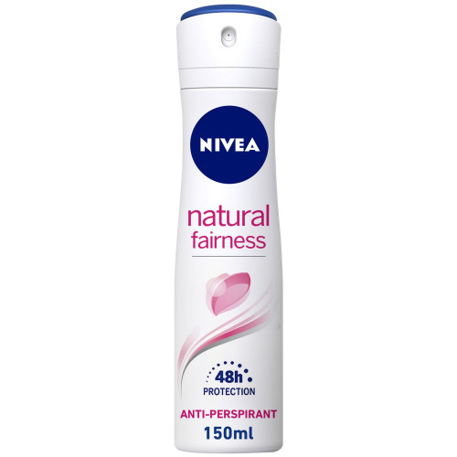 Nivea Natural Fairness Anti-Representative Spray - 150 ml