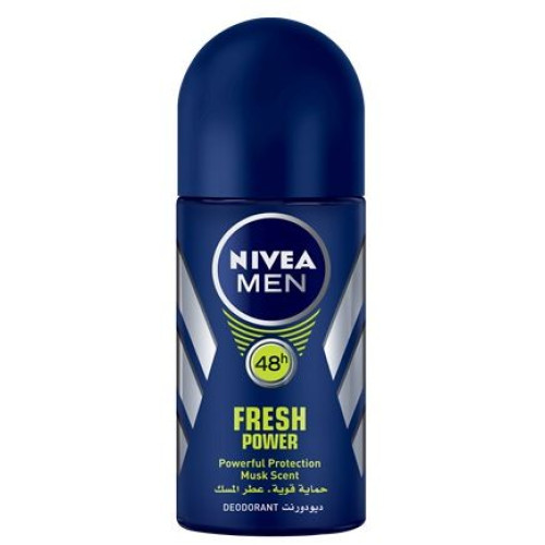 Nivea Deodorant Roll -On Fresh Power For Men - 50 Ml