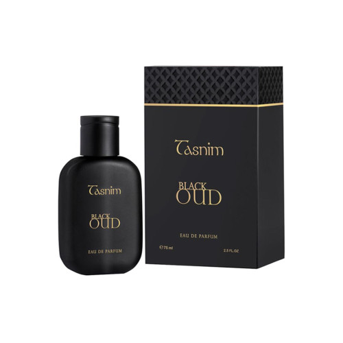black oud perfume men 75ml tasnim,
