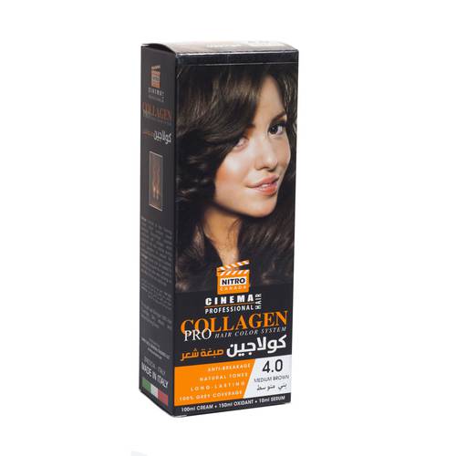  Collagen Pro Hair Color 4.0 - medium brown